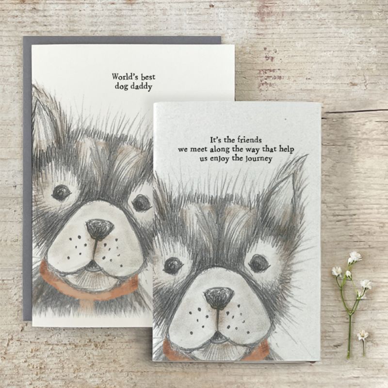 Small dog book-It's the friends we meet