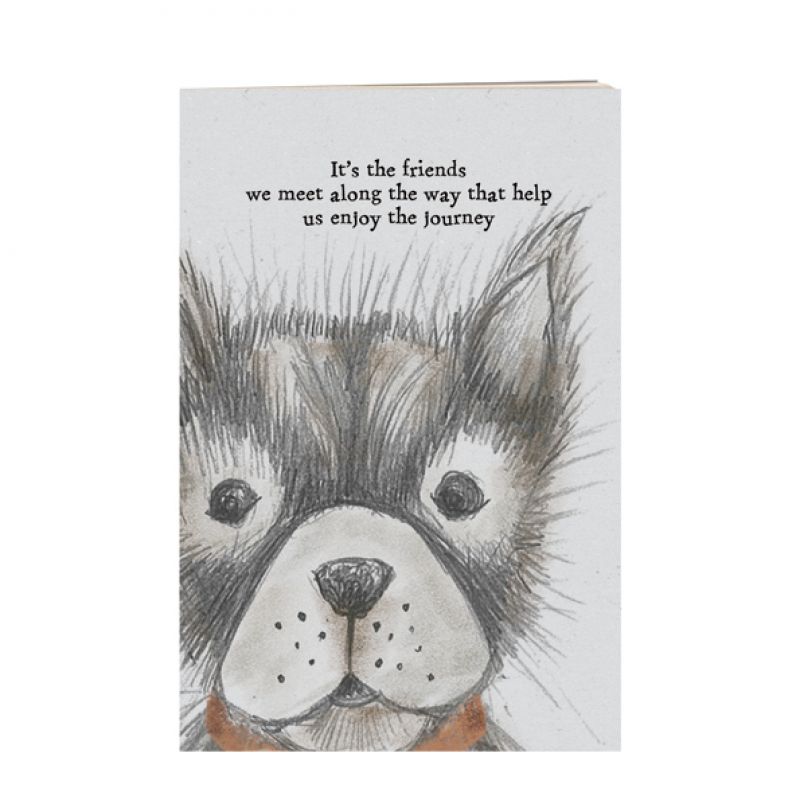Small dog book-It's the friends we meet