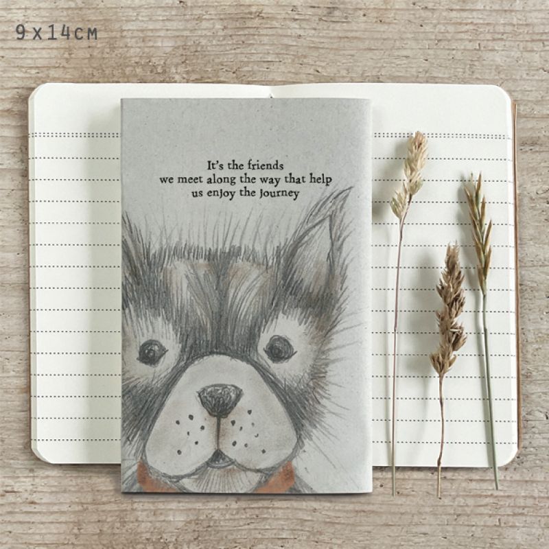 Small dog book-It's the friends we meet