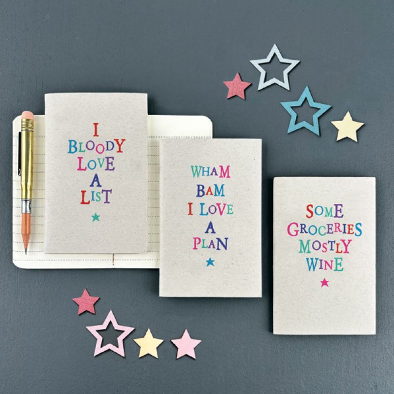 Βιβλιαράκι Wobbly word - Wham bam I love a plan 9x14εκ.