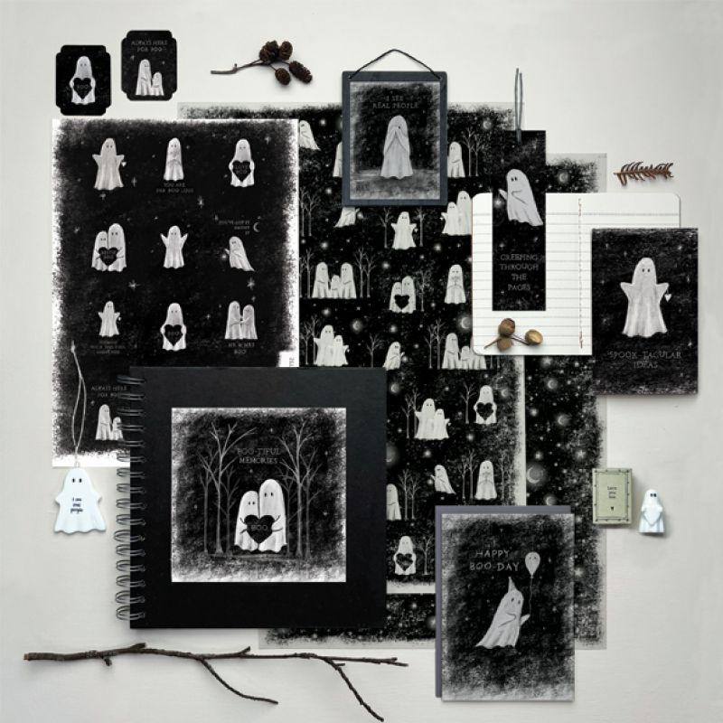 Ghost note book-Spook-tacular ideas