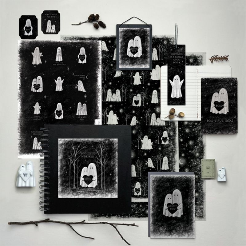 Σημειωματάριο φάντασμα - Boo-tiful ideas 9x14εκ.