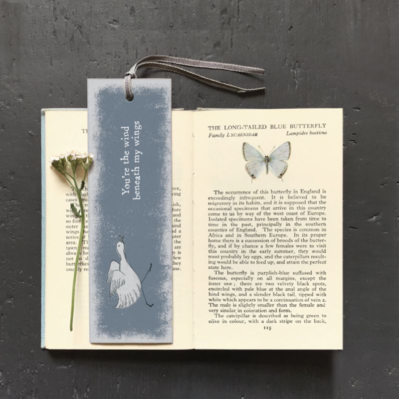 Bookmark-Running duck