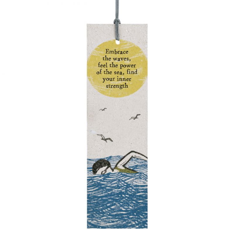 Swimmer bookmark-Embrace the waves