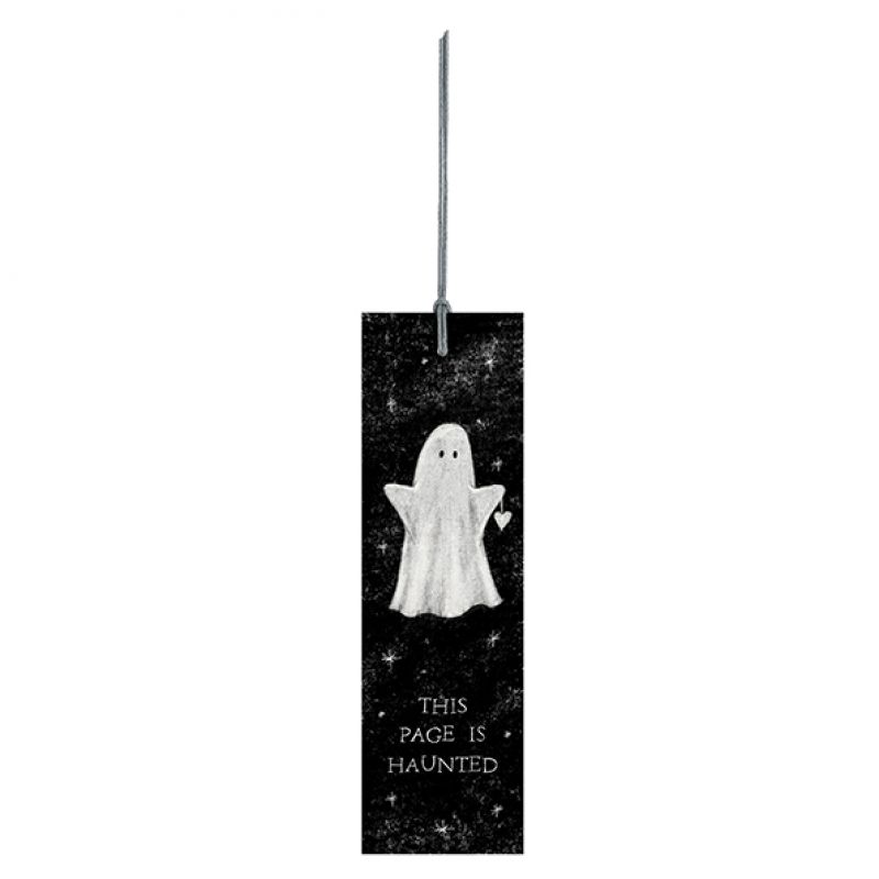 Ghost bookmark-This page is haunted