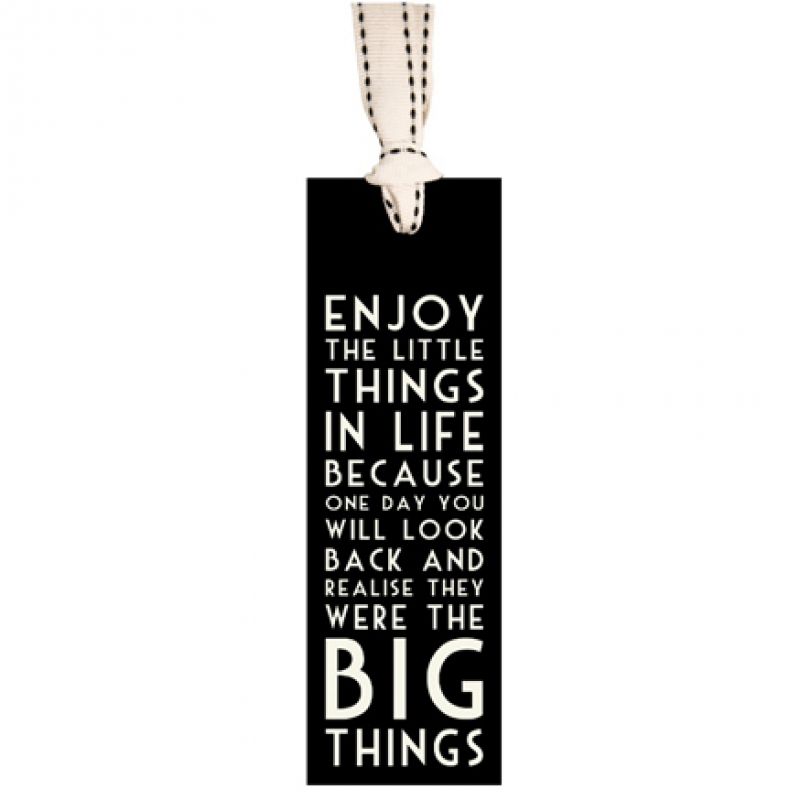 Bookmark - Enjoy the little things