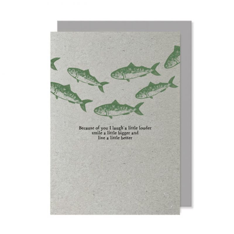 Block card-Fish