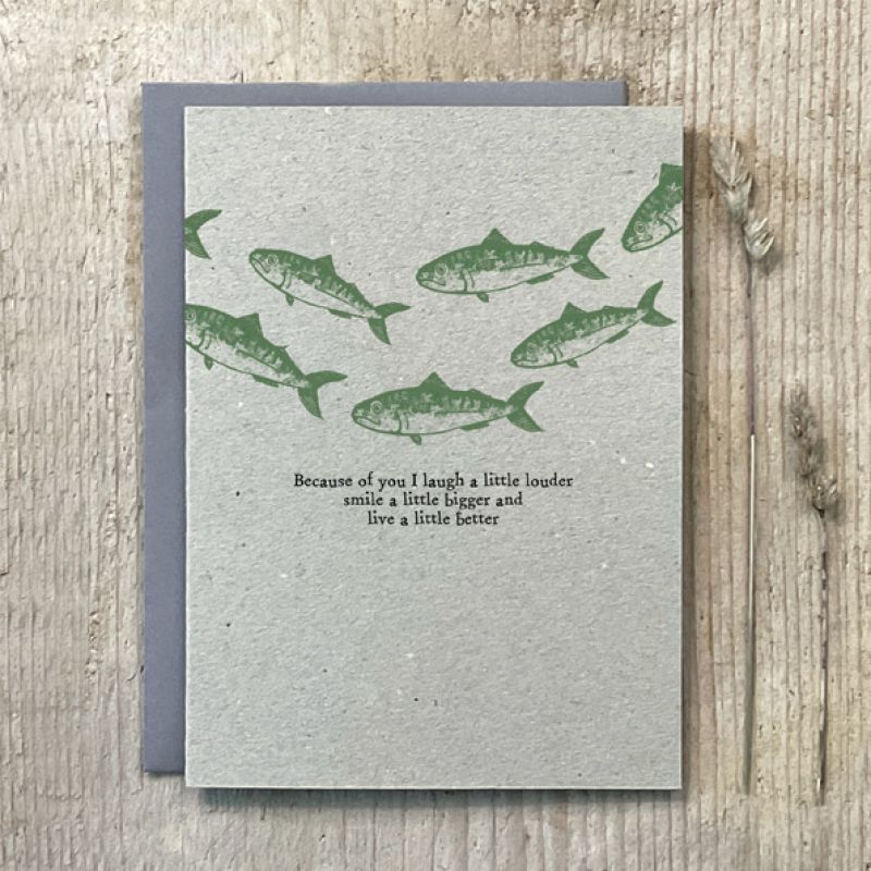 Block card-Fish