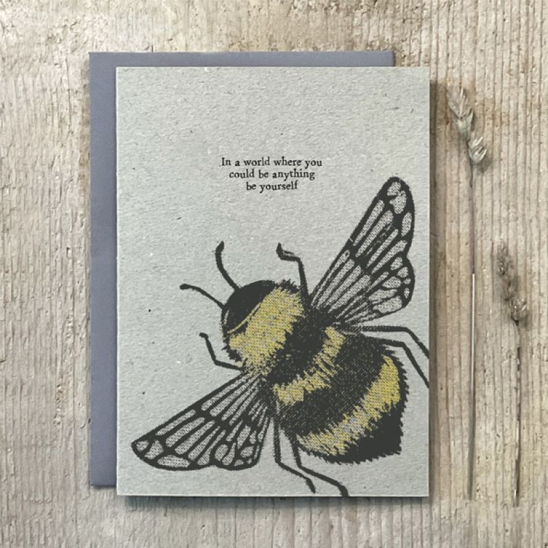 Block card-Bee / In a world