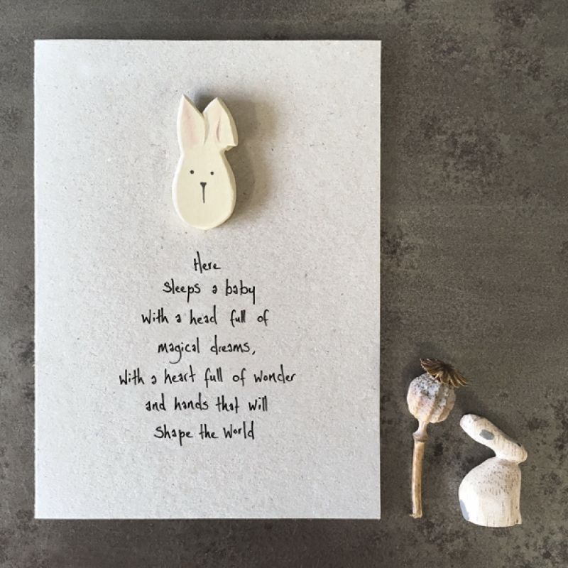 Κάρτα baby -Here sleeps a baby
