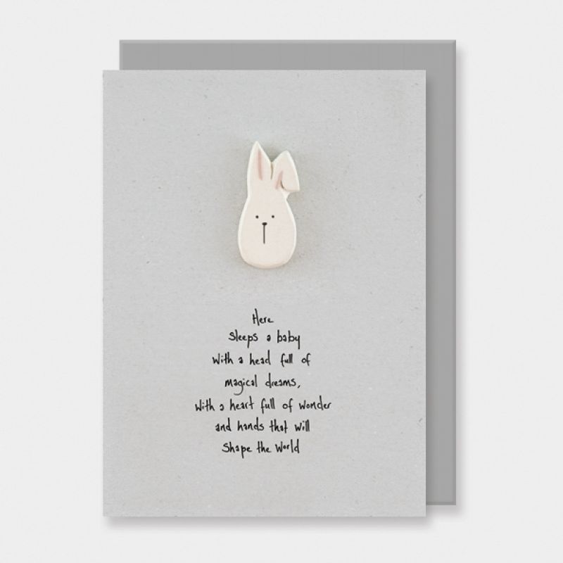 Κάρτα baby -Here sleeps a baby