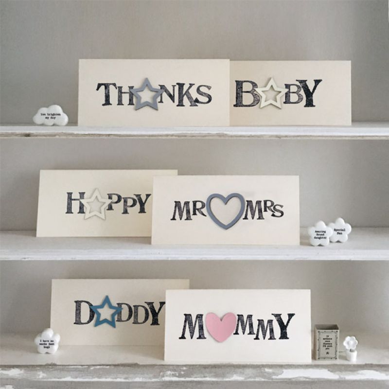 Word card-Mummy Size: 10x0,1x21 cm