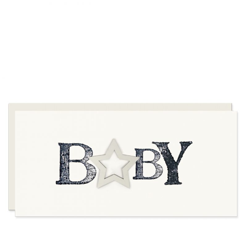 Word card-Baby Size: 10x0,1x21 cm