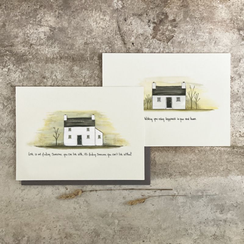 House card-Happiness in new home