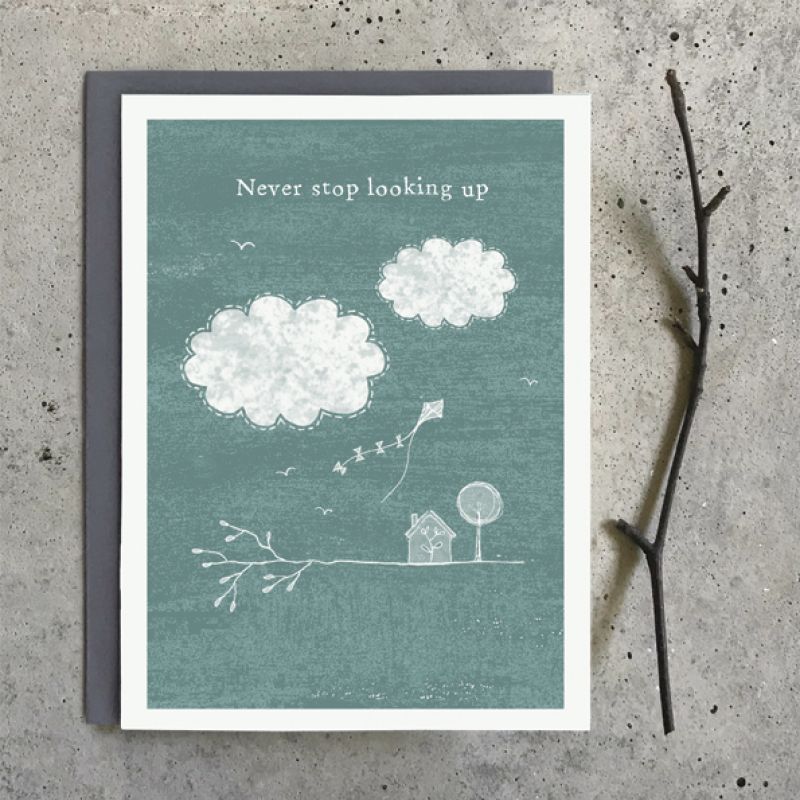 Twig card-Never stop looking up