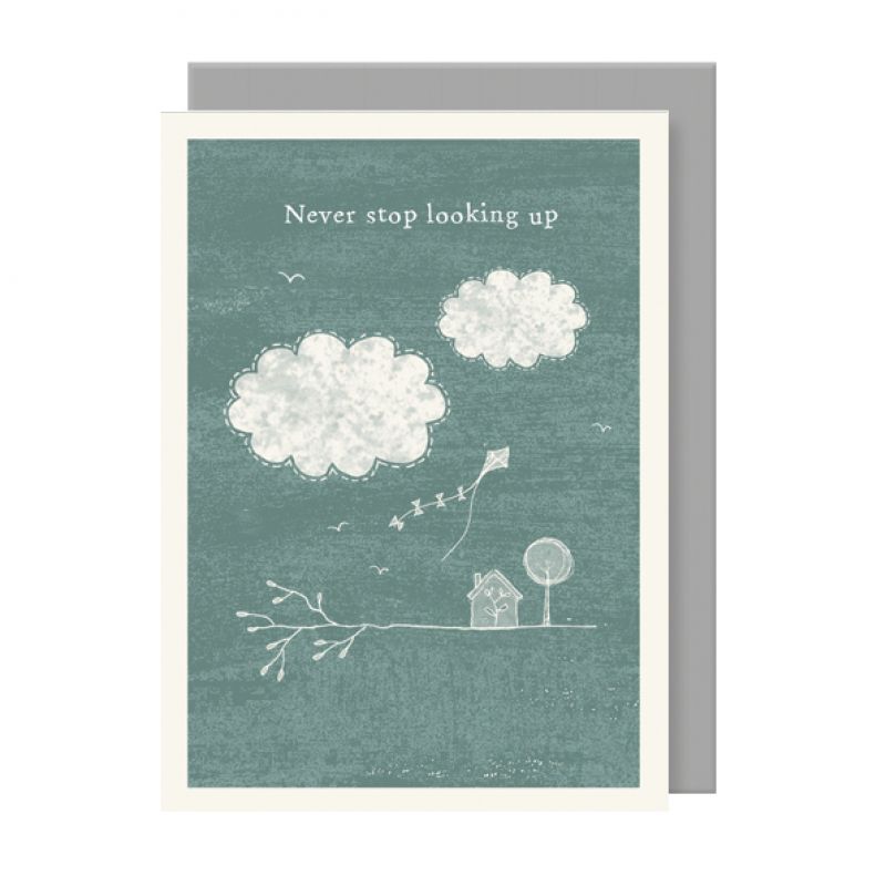 Twig card-Never stop looking up