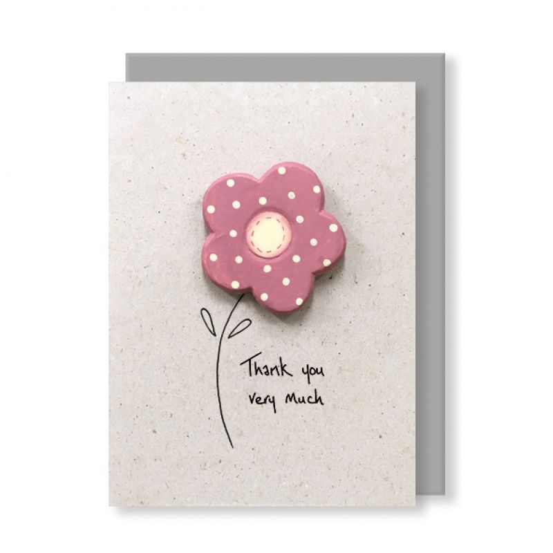 Κάρτα wood - Thank you very much