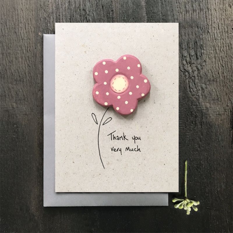 Κάρτα wood - Thank you very much