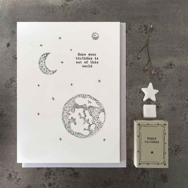 Κάρτα Out of this world -Birthday