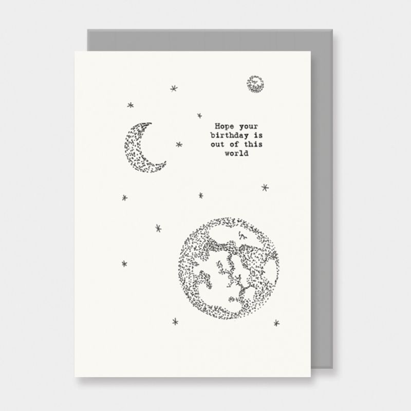 Κάρτα Out of this world -Birthday