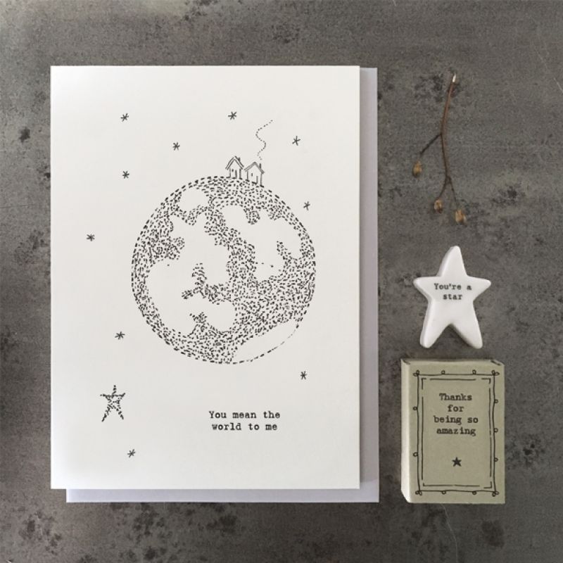 Out of this world card-You mean the world