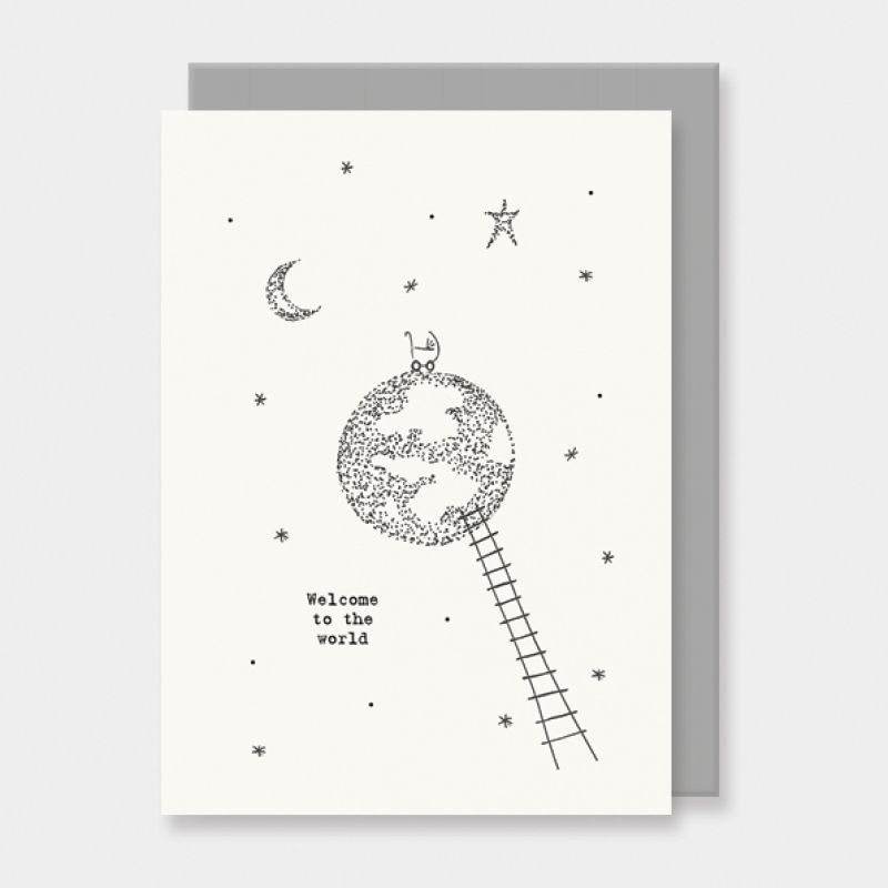 Κάρτα Out of this world -Welcome to the world 12x16,5 εκ.