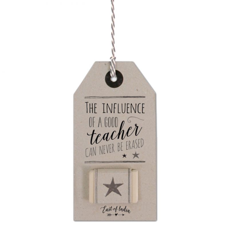 Rubber on teacher tag – The influence  