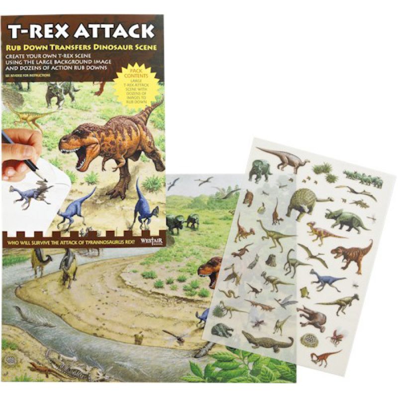 Αυτοκόλλητα μεταφερόμενα T-Rex