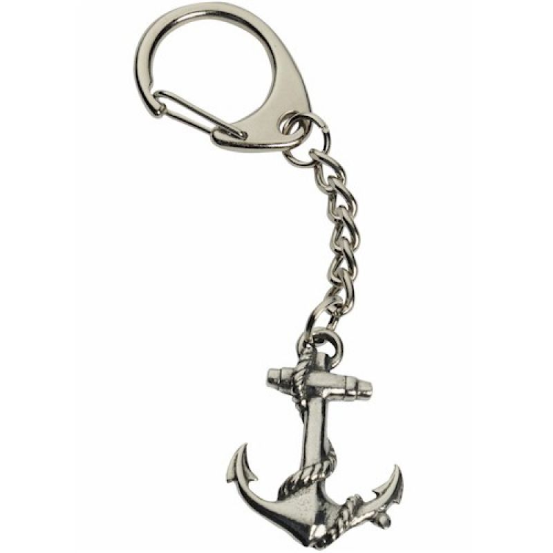 Anchor Pewter Key - Ring