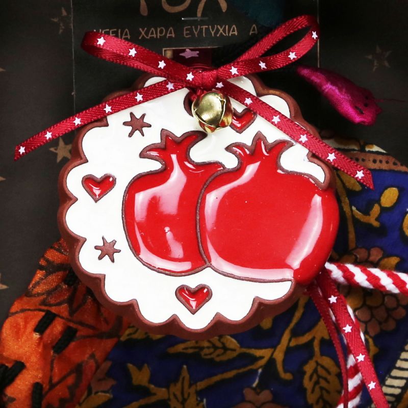 Lucky charm - Pomegranates 6cm Lucky charm - Pomegranates 6cm