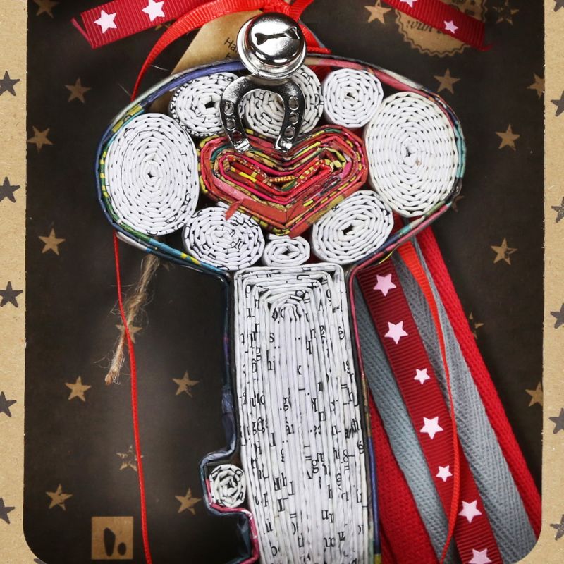 Lucky charm - Key Recycled Paper