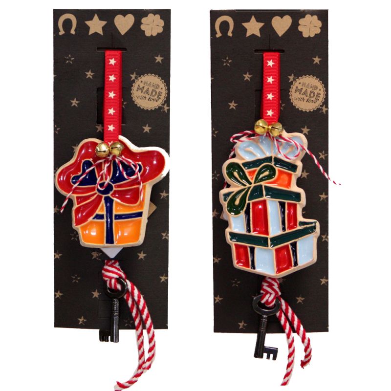 Γούρι Κεραμικό στολίδι Δώρο