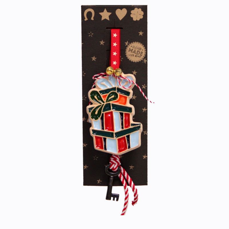 Γούρι Κεραμικό στολίδι Δώρο