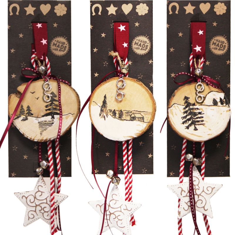 Γούρι Κορμός ζωγραφιά