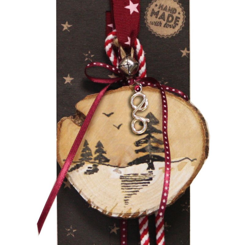 Γούρι Κορμός ζωγραφιά-Λίμνη