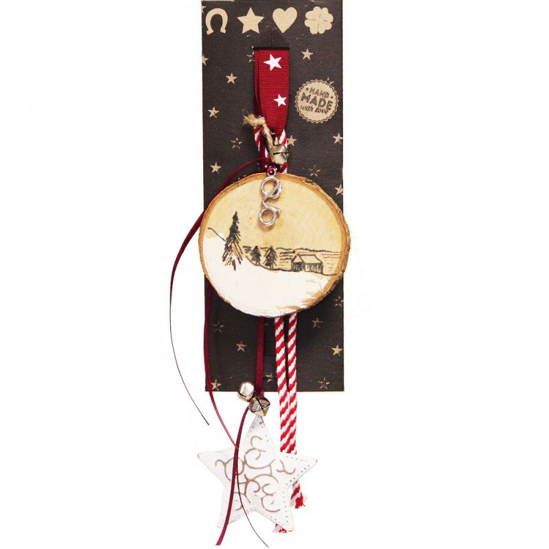 Γούρι Κορμός ζωγραφιά