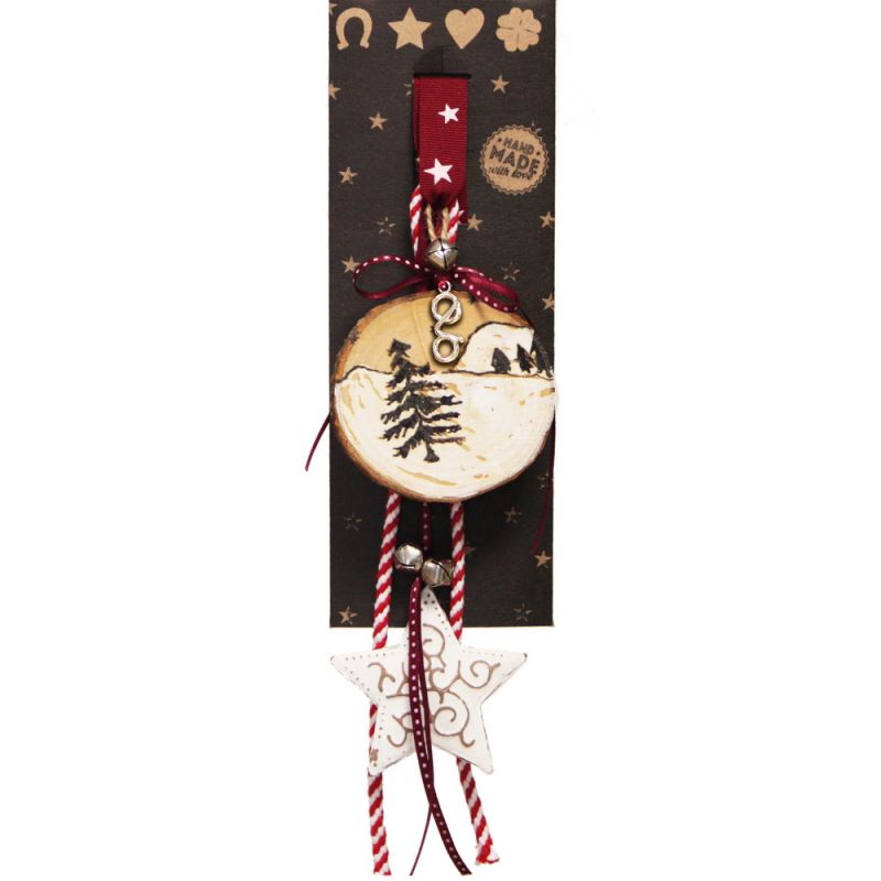 Γούρι Κορμός ζωγραφιά