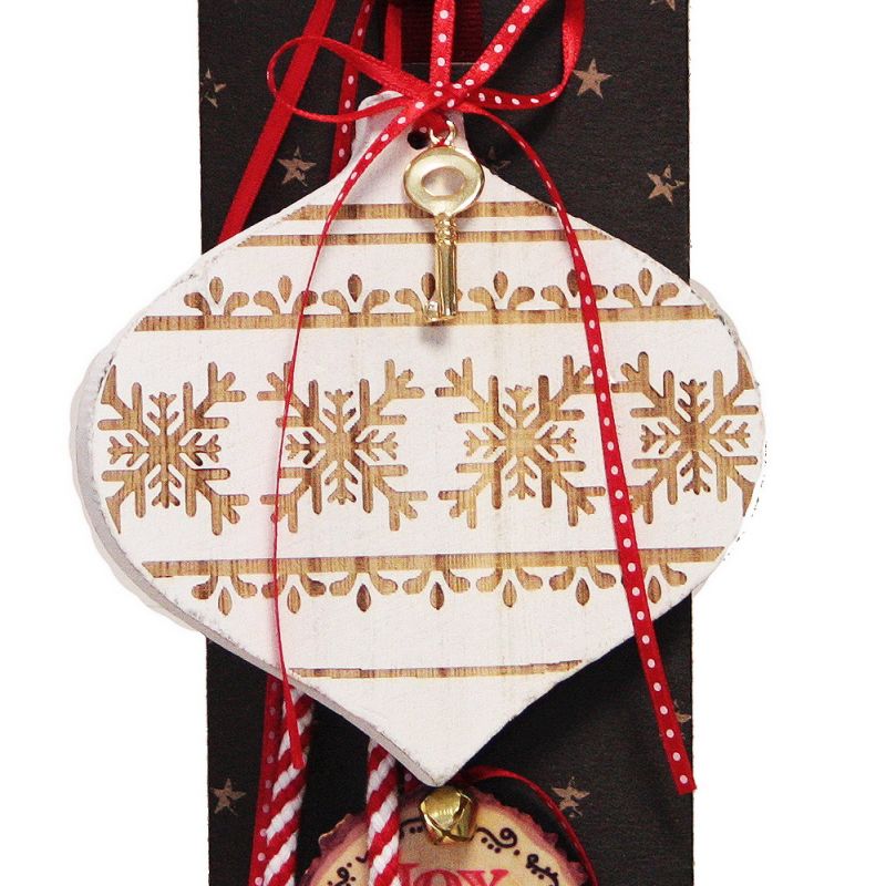 Lucky charm Wooden xmas hanger