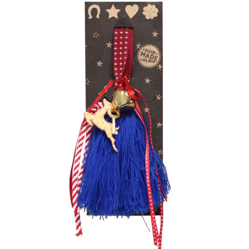 Lucky charm Bright colour tassel