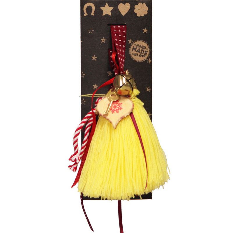 Lucky charm Bright colour tassel