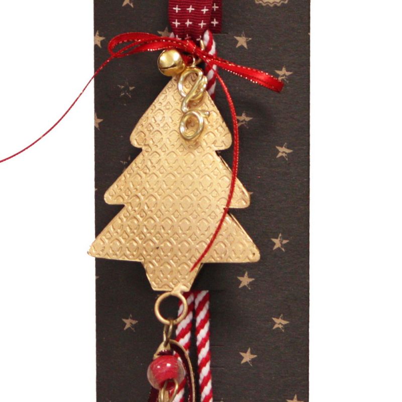 Γούρι Μπρούντζινο στολίδι -Δέντρο