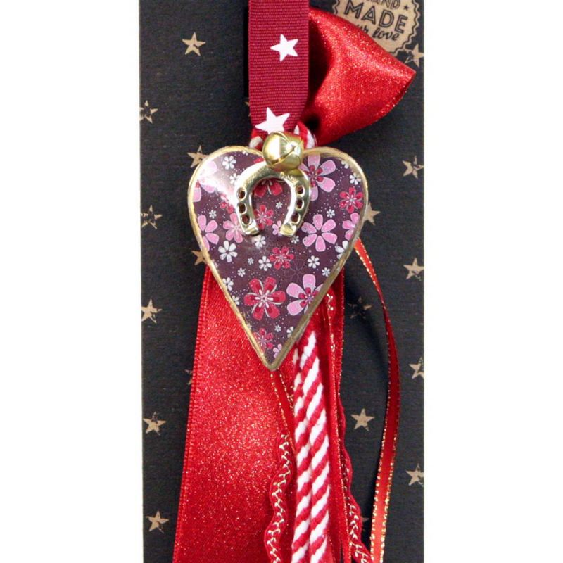 Γούρι Καρδιά vintage μικρή 