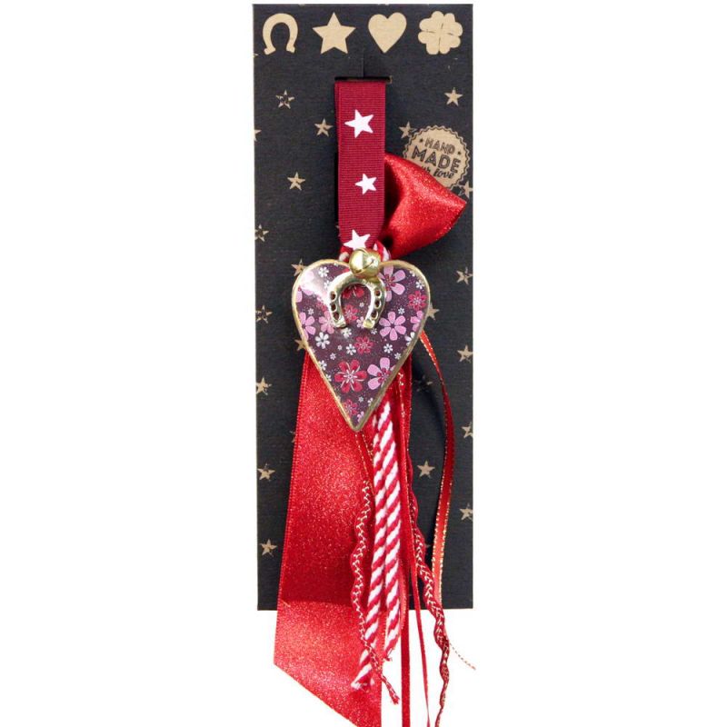 Γούρι Καρδιά vintage μικρή 