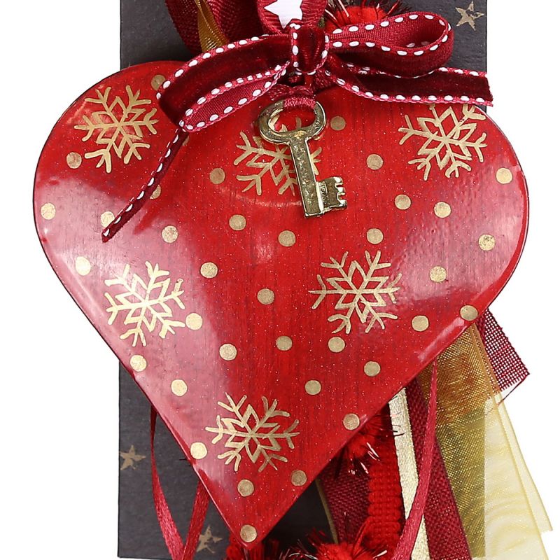 Lucky charm - Antique Red Heart