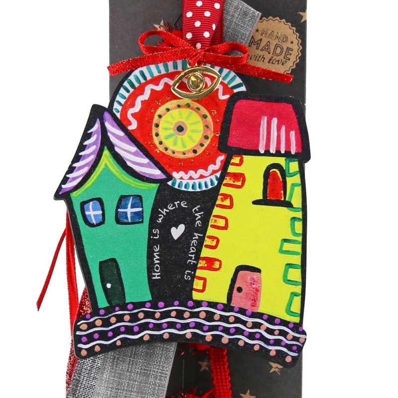 Lucky charm - Dream houses 12cm - Home is …