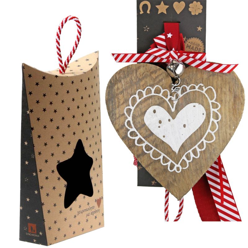 Lucky charm - Hanger historic wood