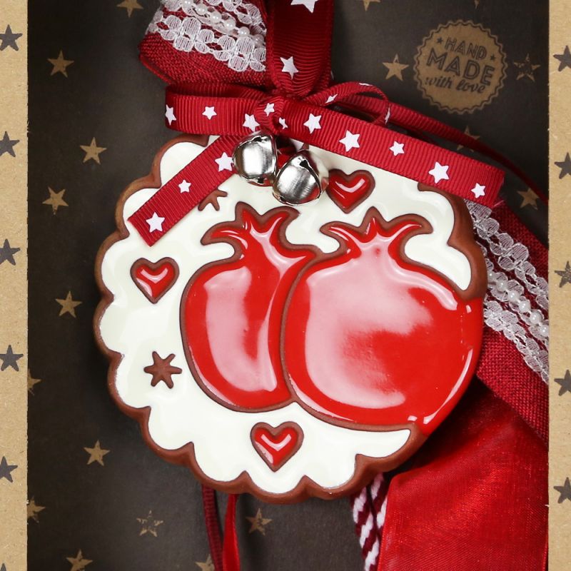 Lucky charm - ceramic Pomegranates Lucky charm - ceramic Pomegranates