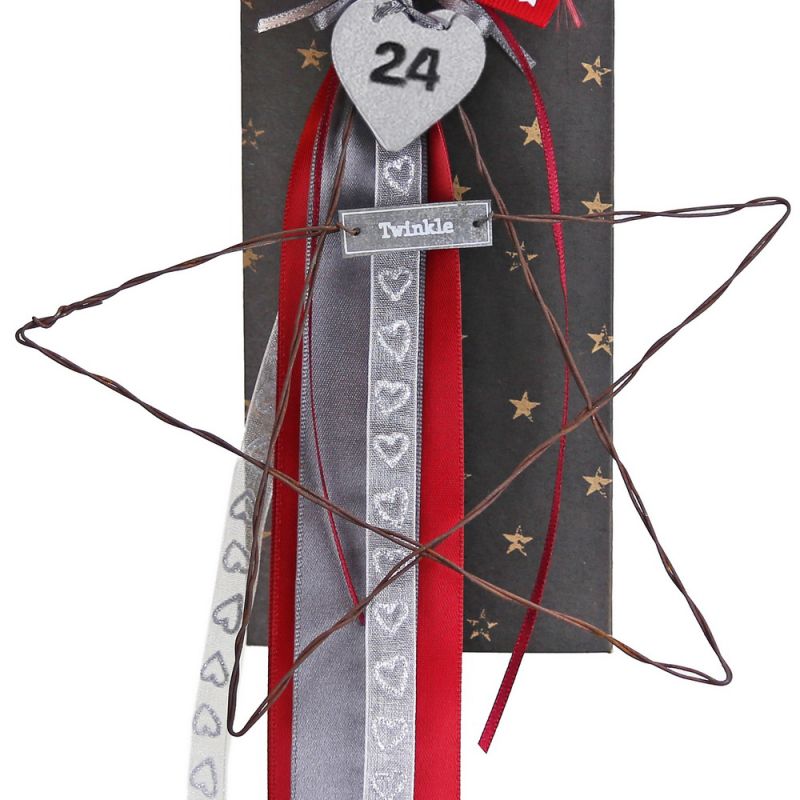 Lucky charm - Metal hanging star-Twinkle