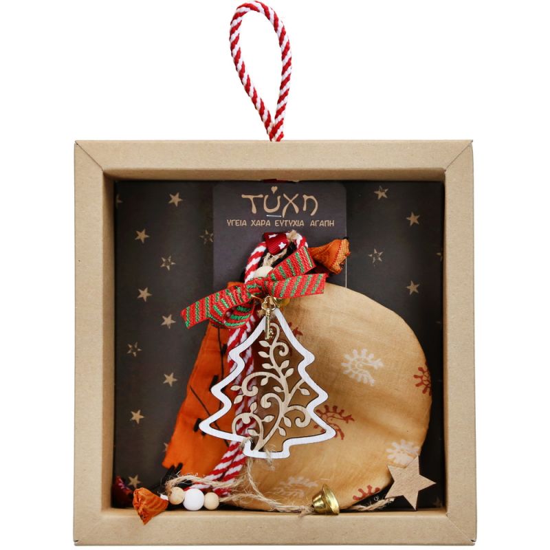 Lucky charm - wooden hanger