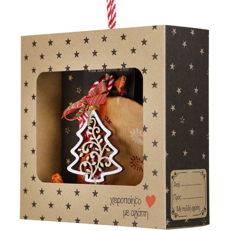 Lucky charm - wooden hanger